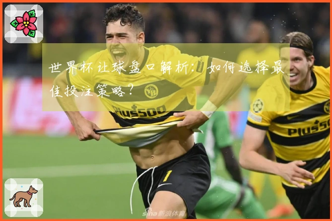 世界杯让球盘口解析：如何选择最佳投注策略？